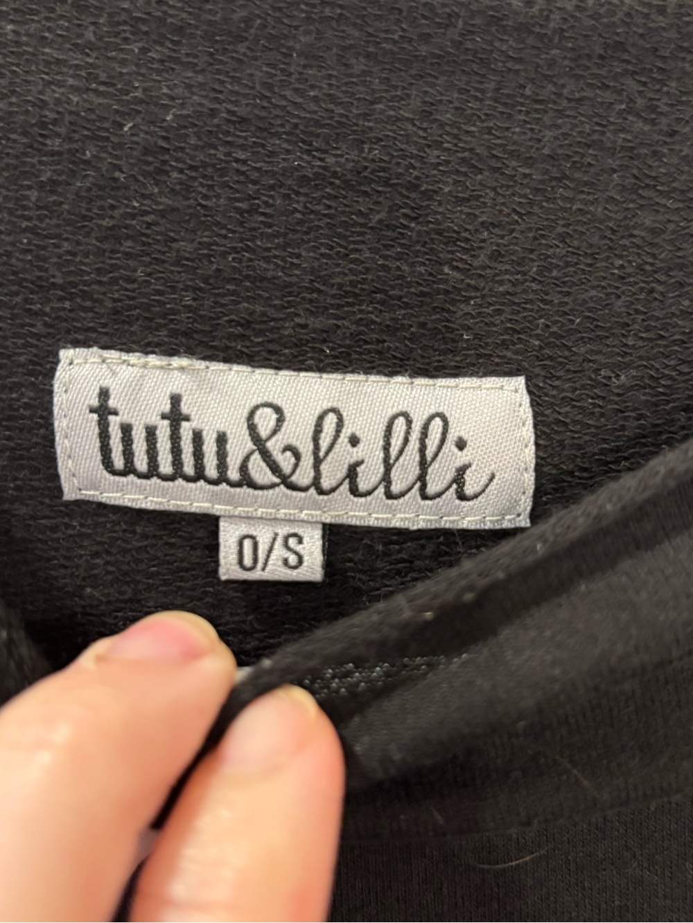 Tutu&Lilli -O/S THE KNIT IVY - BLACK - Picture 3 of 3